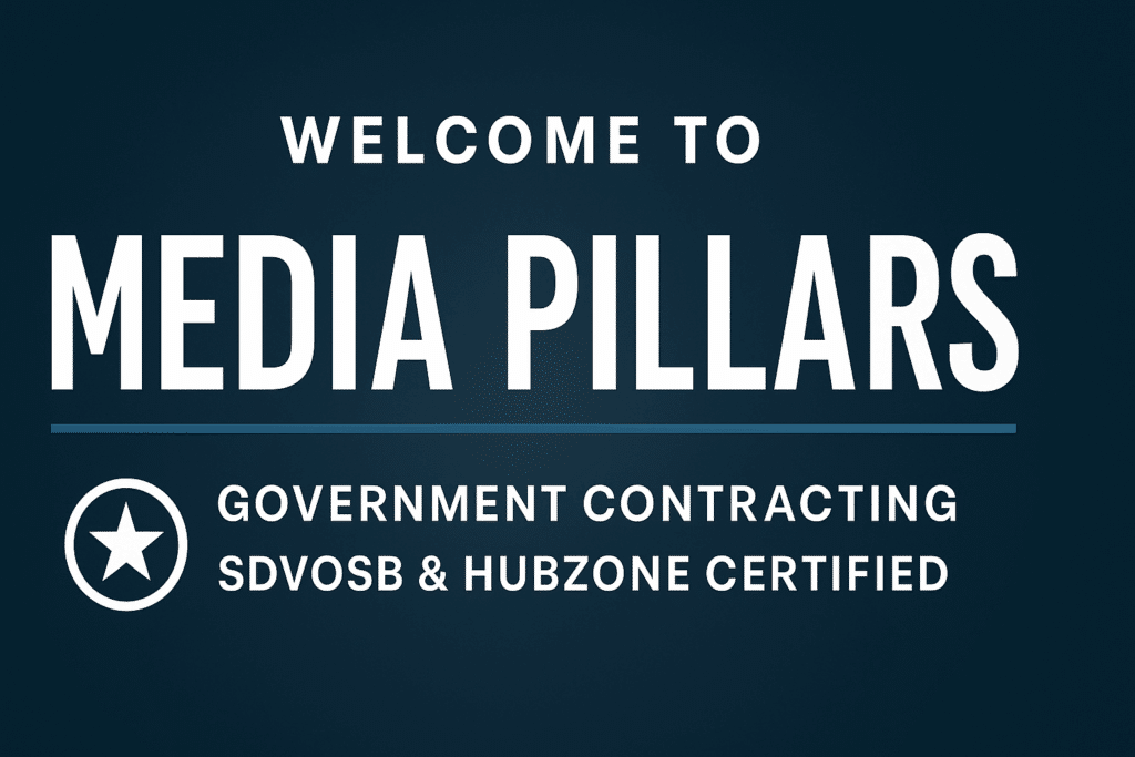 Government Contracting with Media Pillars