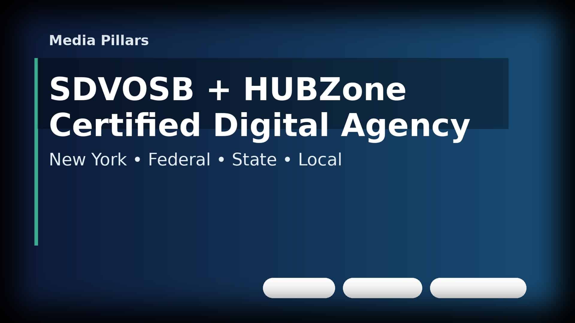 SDVOSB and HUBZone certified digital agency in New York
