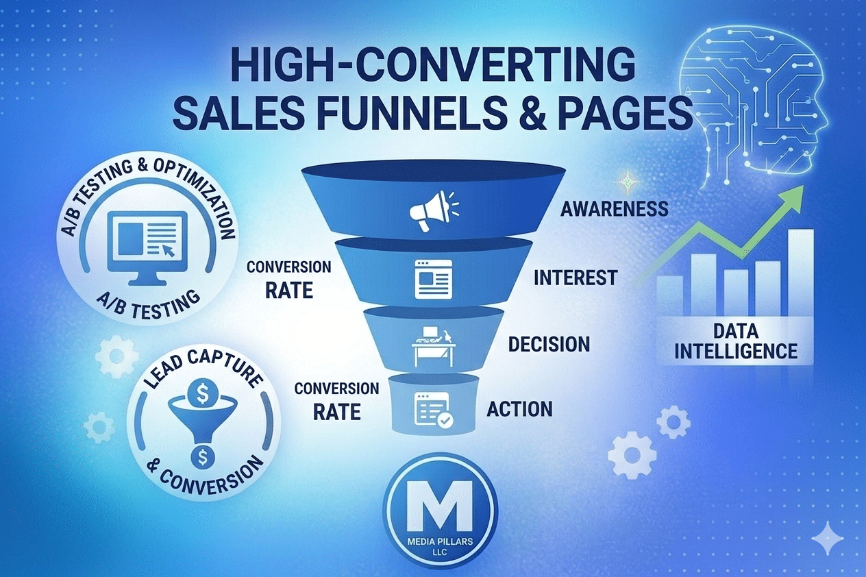 High-Converting Sales Funnels and Pages